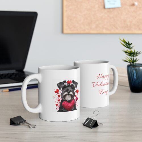 Schnauzer Valentine Mug
