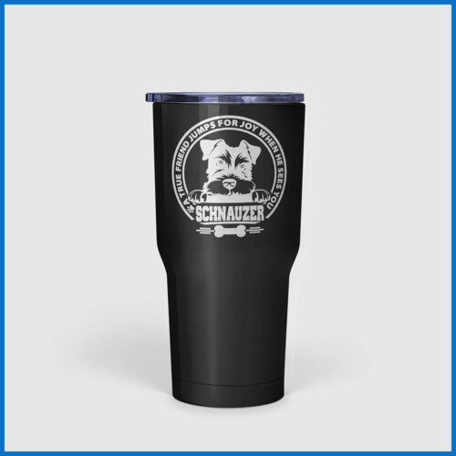 Jump For Joy Schnauzer Tumbler