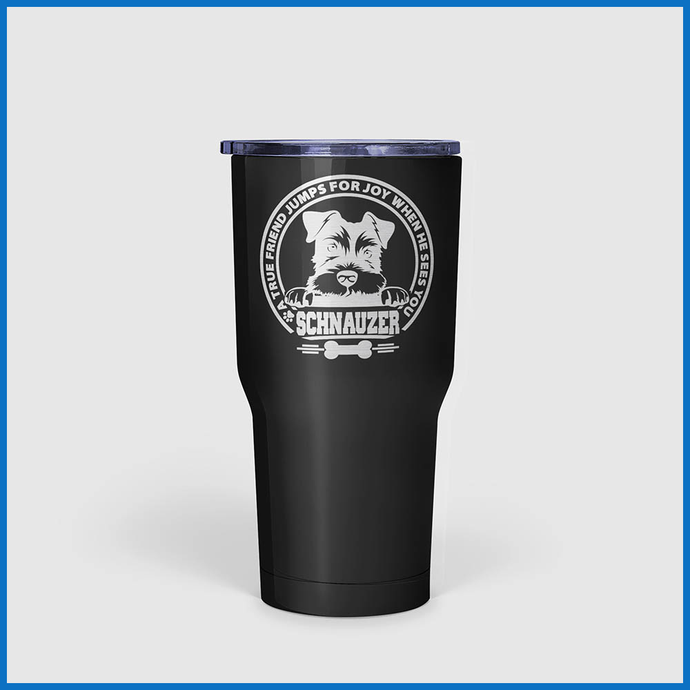 Jump For Joy Schnauzer Tumbler