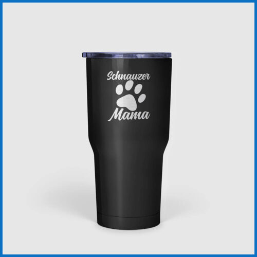 Schnauzer Mama Paw Print