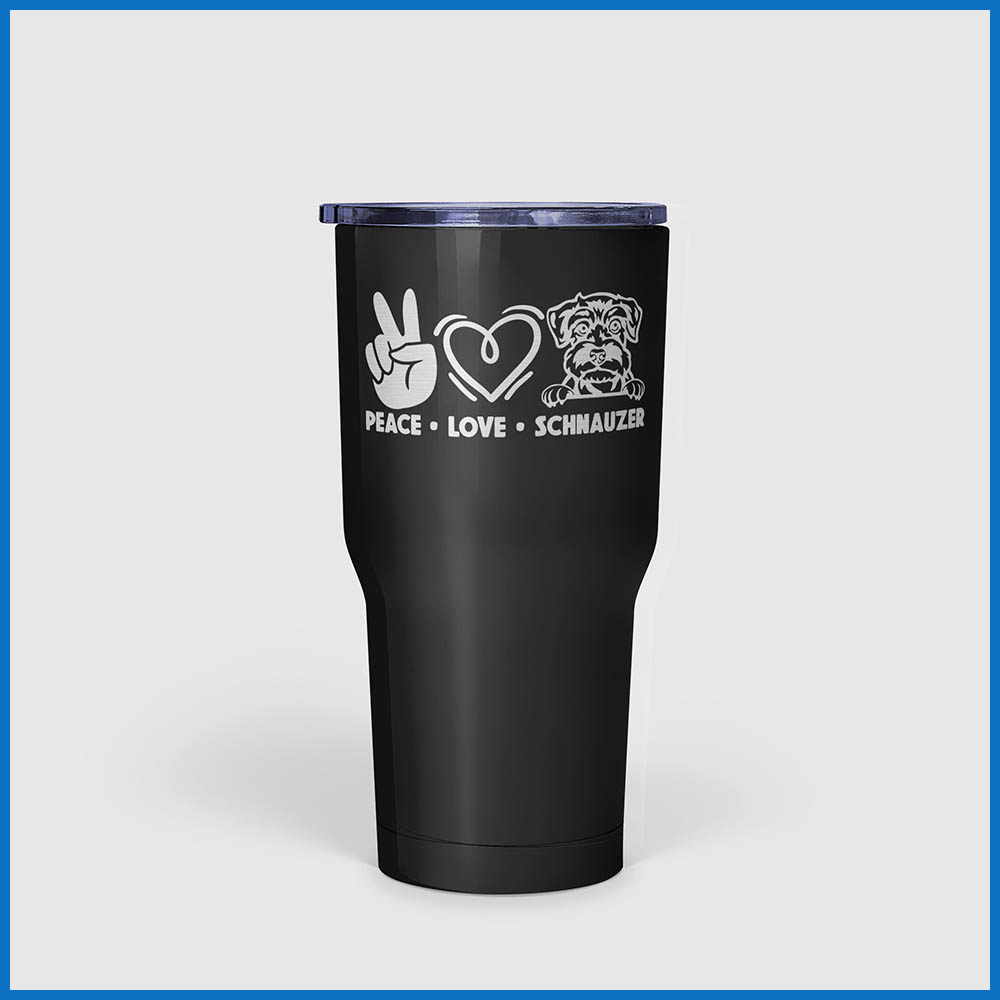 Love Peace Schnauzer
