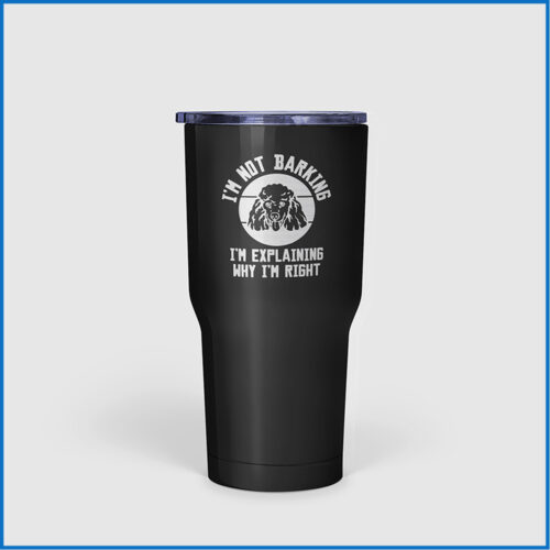 Poodle Im Not Barking