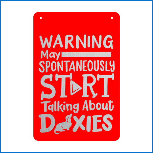 Spontaneously Talks About Doxies