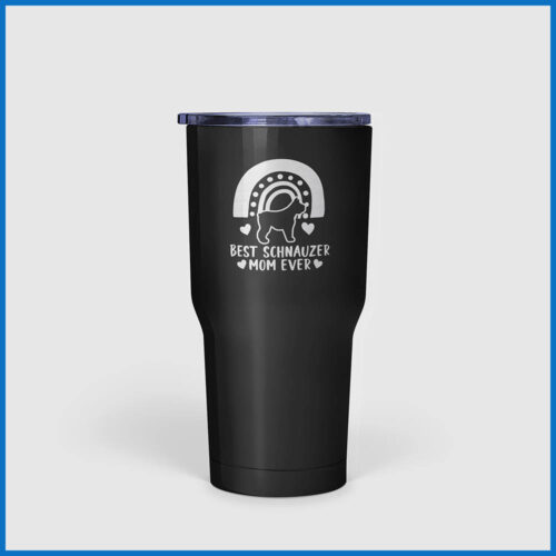 Schnauzer Mom Rainbow