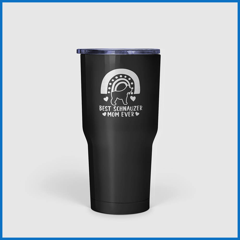 Schnauzer Mom Rainbow