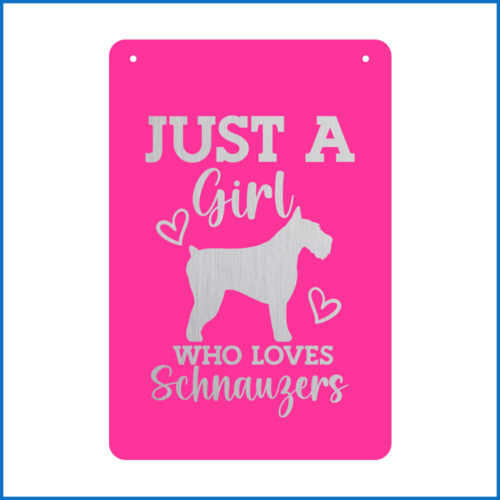 Just A Girl Who Loves Schnauzers